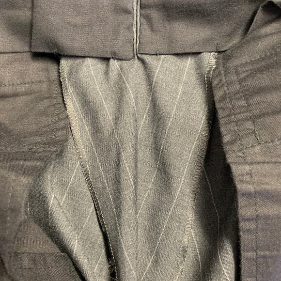 SARTORIO Size 44 Regular Grey Pinstripe Wool Notch Lapel Suit - Picture 14 of 14